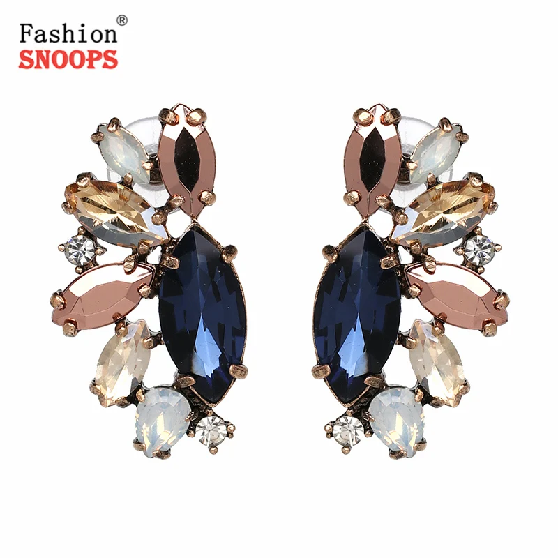 

2019 Fashion EarringsWholesale Hot Sale Good Quality Statement Earrings Crystal Stud Earrings For Party