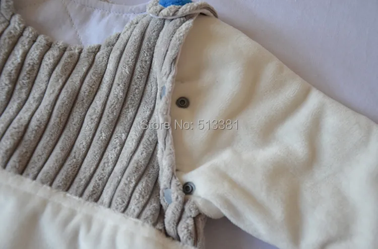 Goldbuddy/модные зимние толстые милые детские спальные мешки с крышкой, хлопковые детские спальные мешки для мальчиков и девочек, флисовая сумка, 60-83 см