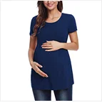 ARLONEET/Рождественская блузка для беременных и мам, топы, футболки для женщин, топ с длинными рукавами и рисунком снеговика, футболка, одежда L1114