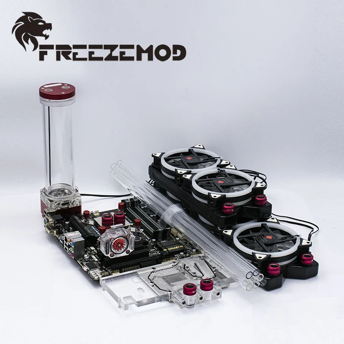 FREEZEMOD компьютерная система водяного охлаждения Набор Профессиональный набор 5 для жесткой трубки, FREEZEMOD-PKH5