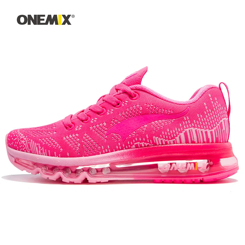 ONEMIX, мужские кроссовки для женщин, сетчатые трикотажные кроссовки, дизайнерские тренды, теннисные, спортивные, уличные, дорожные, Прогулочные кроссовки