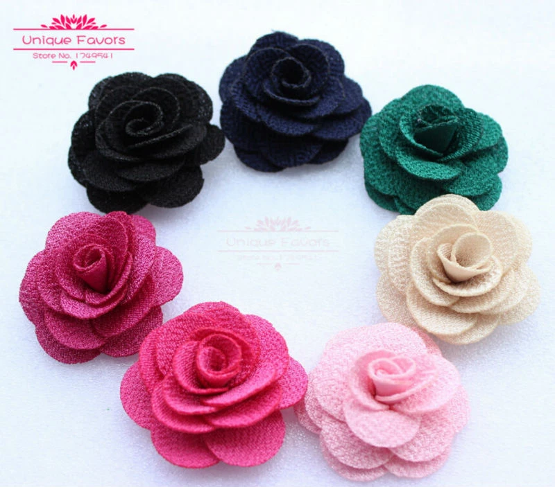 色とりどりの生地で作られたピンクとキャベツの花 手作り アクセサリー 30個 Cabbage Rose Flower Accessories Accessoriesaccessories Men Aliexpress