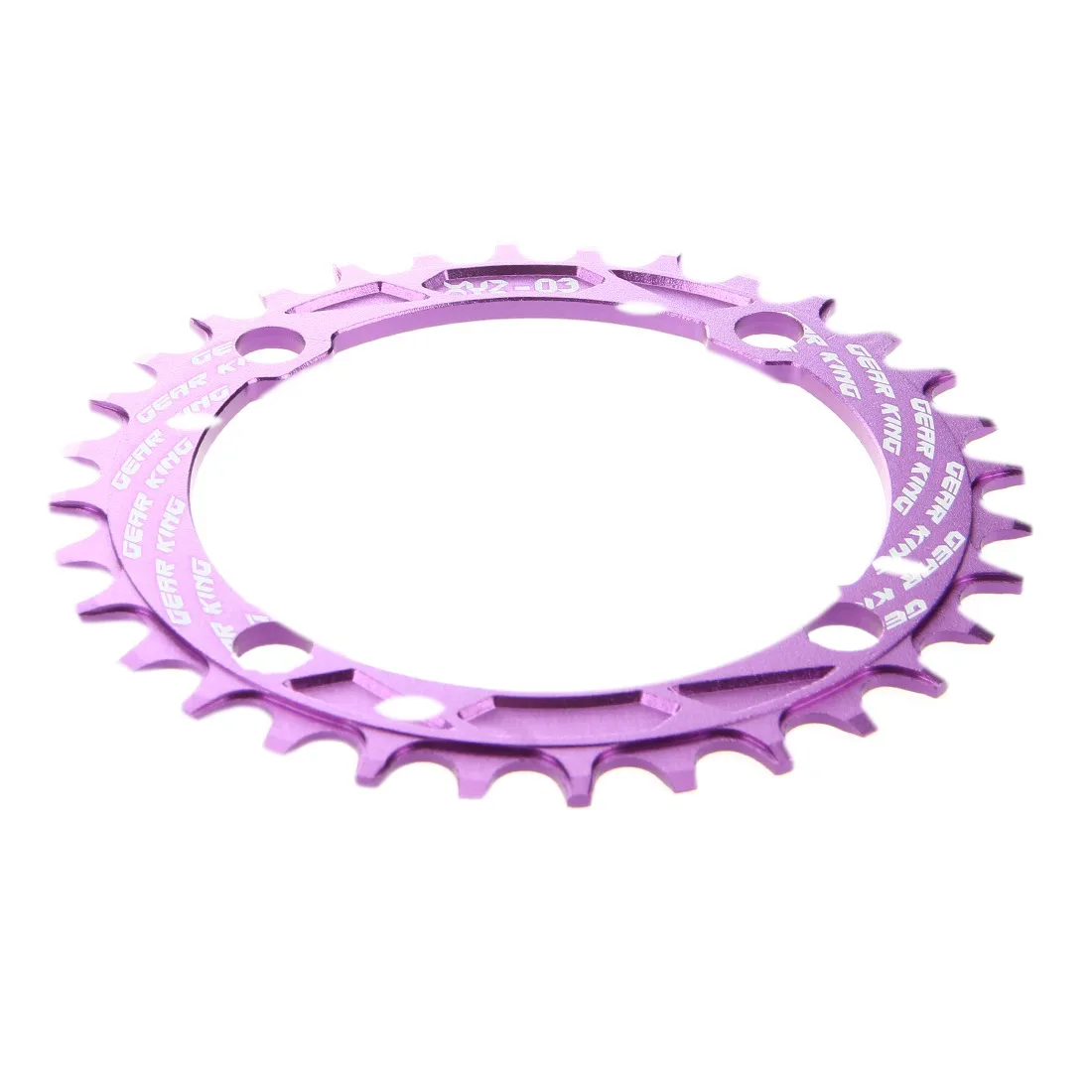 LGFM-GEAR KING XYZ-03 одно узкое широкое Велосипедное кольцо - Цвет: Purple