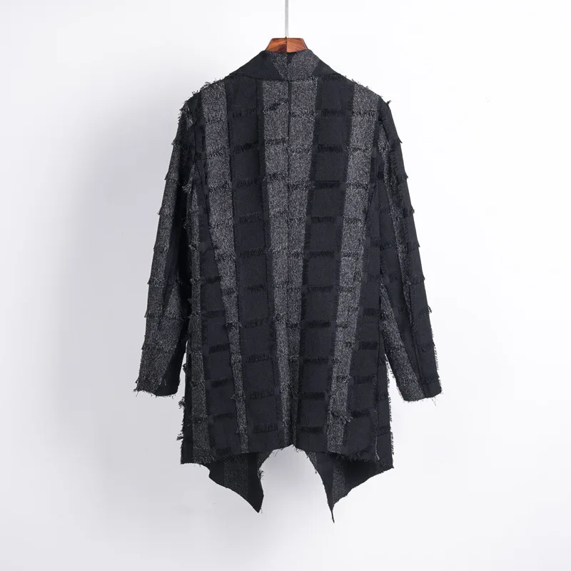 M-xl! Мужской цветной Кардиган со вспышкой новая темная ветровка куртка Тонкий длинный ветер