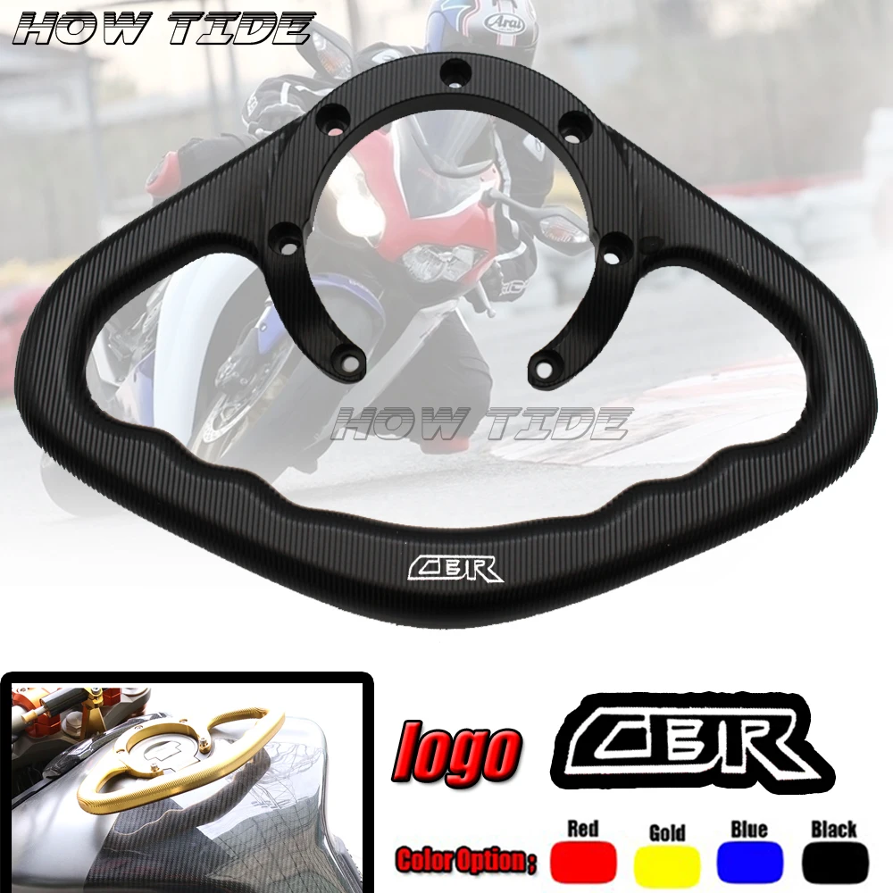 

Motorcycle Passenger Handgrips Hand Grip Tank Grab Bar Handles Armrest For Honda CBR600 F4I CBR600RR CBR 900RR 954RR CB1000R