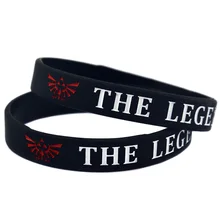 OBH 50 шт. игра Легенда о Зельде силиконовый браслет 5 цветов