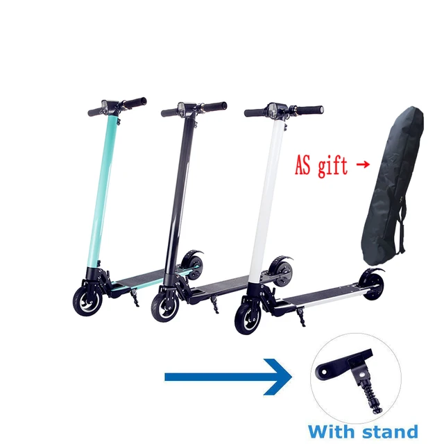 Cheap 6.0 Aluminum-fiber scooter Electric Skateboard Two Wheel Folding Electric Scooter Smart Skateboard Adult Ebike Hoverboard