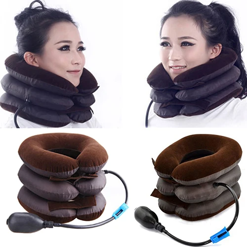 Air Cervical Neck Traction Device Headache Shoulder Pain Relax Soft