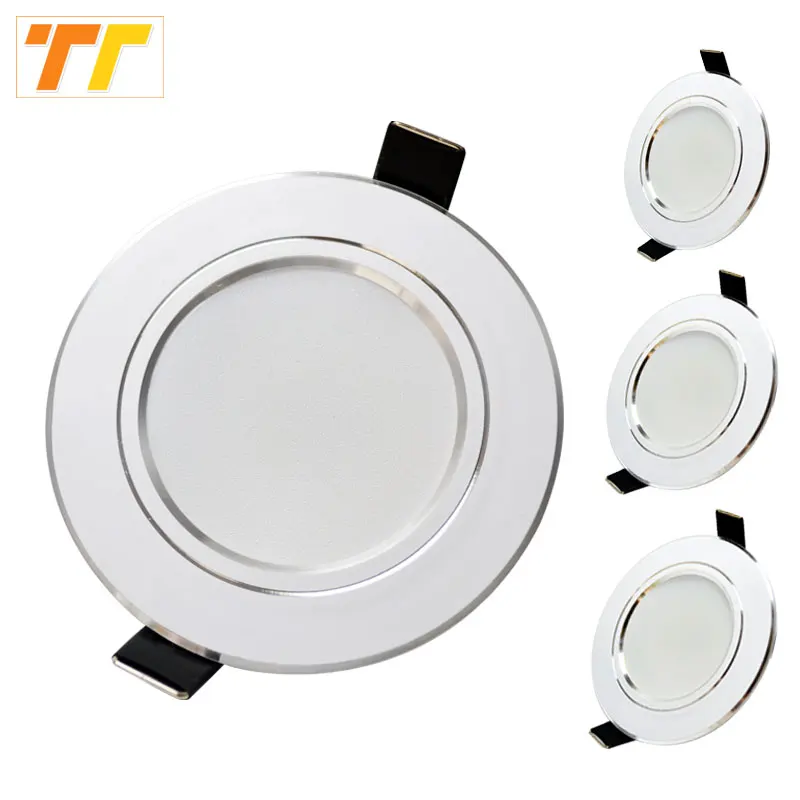 Goede 10 stks veel led downlight lamp 3 w 5 w 7 w 9 w 12 w 15 w 18 w 230 v 110 v plafond inbouwdownlights ronde led paneel licht gratis verzending