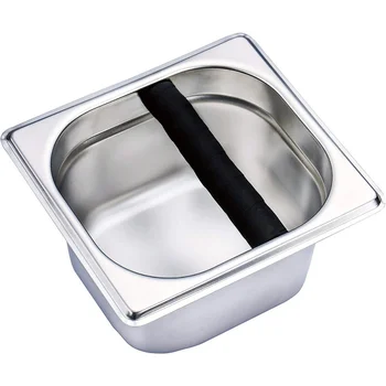 

Stainless Steel Waste Slag Coffee Grounds Box Espresso Coffee Machine Slag Box Coffee Grounds Recycling Barrel Coffee Utensils