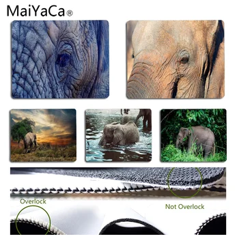 

MaiYaCa My Favorite Folds Elephant Eye DIY Design Pattern Game mousepad Size for 18x22cm 25x29cm Rubber Rectangle Mousemats