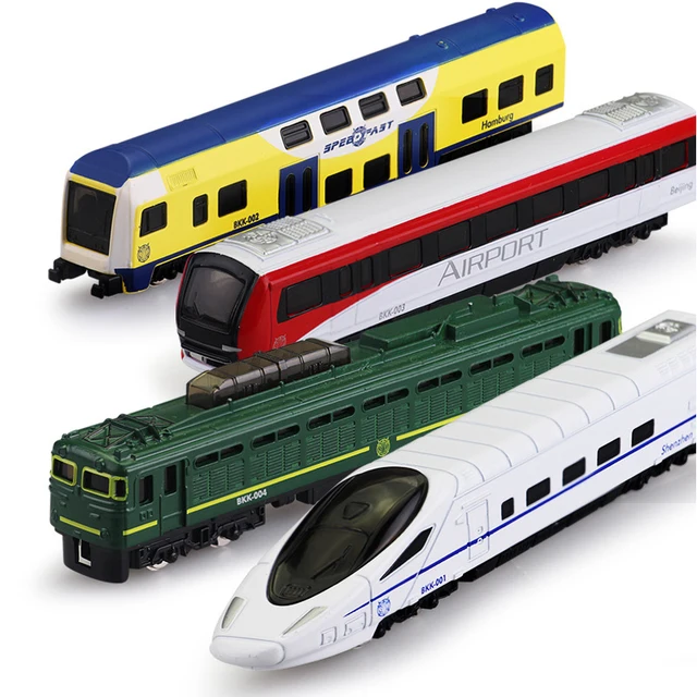 Alloy Toys Model Train Mini Model Trains Diecast Vehicle Express Train