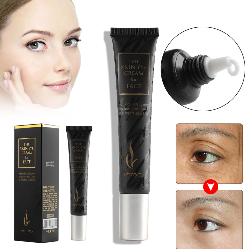 1 Pc Hyaluronic Acid Eye Cream Anti Wrinkle Remover Dark Circles Eye