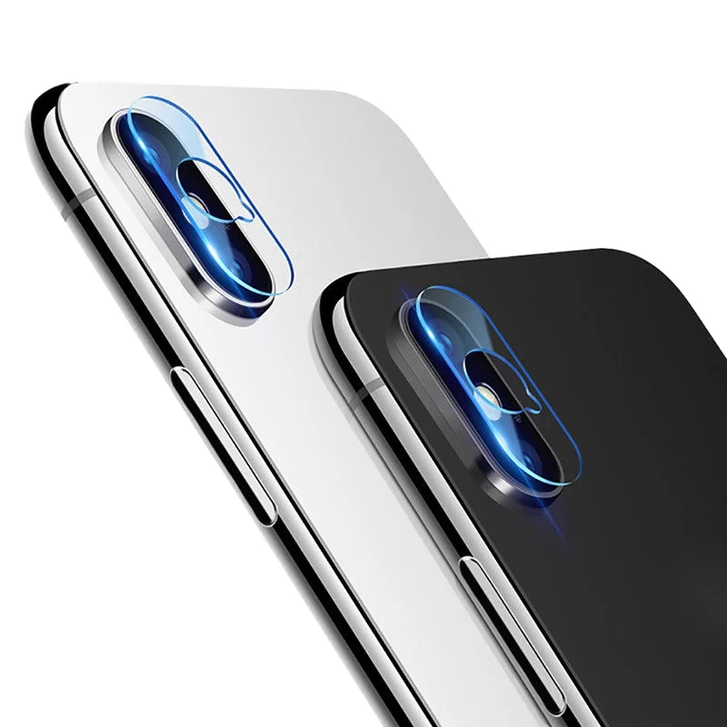0.15MM Camera Len Protector Tempered Glass Film Protection Cover Back Lens For iPhoneX 7 8 plus Protective | Мобильные телефоны и