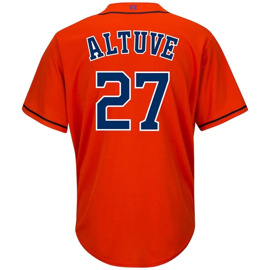 

2019 New Men's Jose Altuve Custom Houston Cool Jersey Usa Baseball Jersey