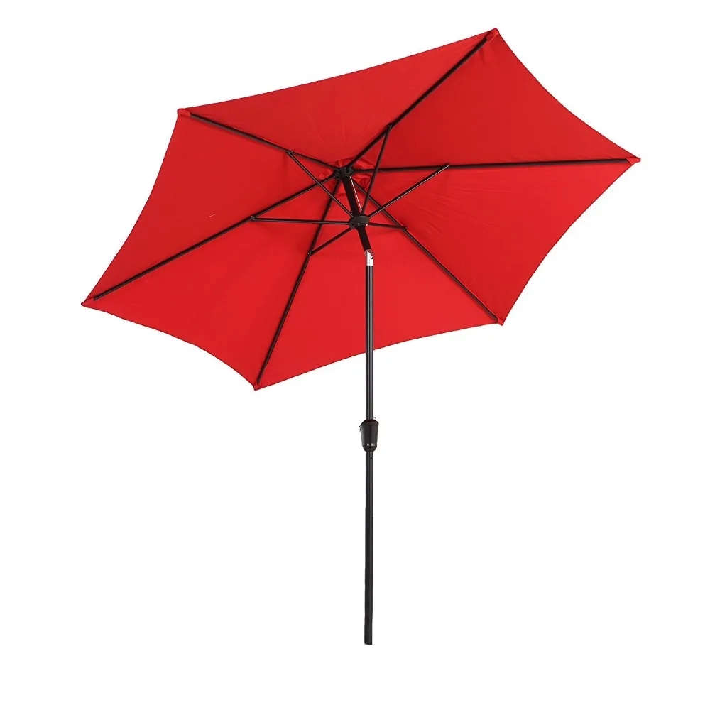 Grand patio 9 Feet Patio Umbrella, Outdoor Market Umbrella with Push