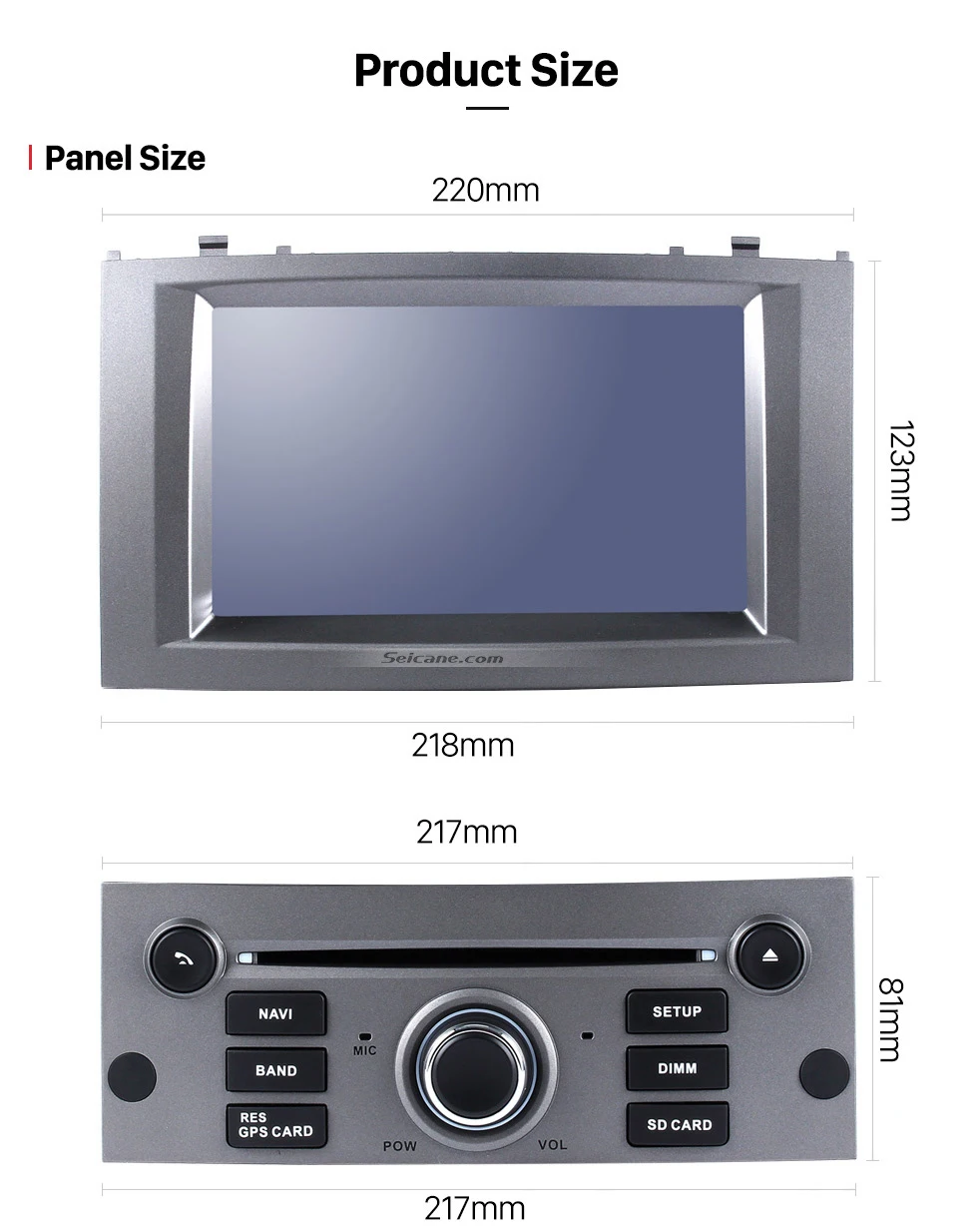 Flash Deal Seicane Android 8.0 7"1Din Car Radio Stereo GPS Navigation Multimedia Player For Peugeot 407 2004 2005 2006 2007 2008 2009 2010 24