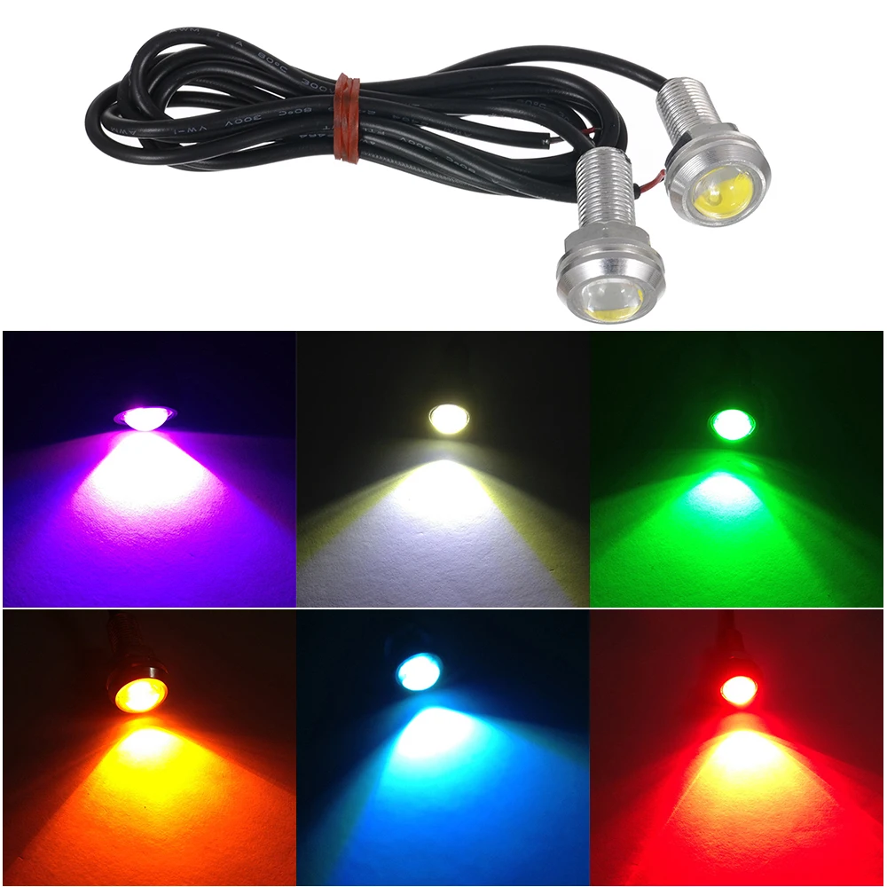 1 шт. фонарь для дневных ходовых огней 12 В 9 Вт 18 мм|Аксессуары фар авто| |