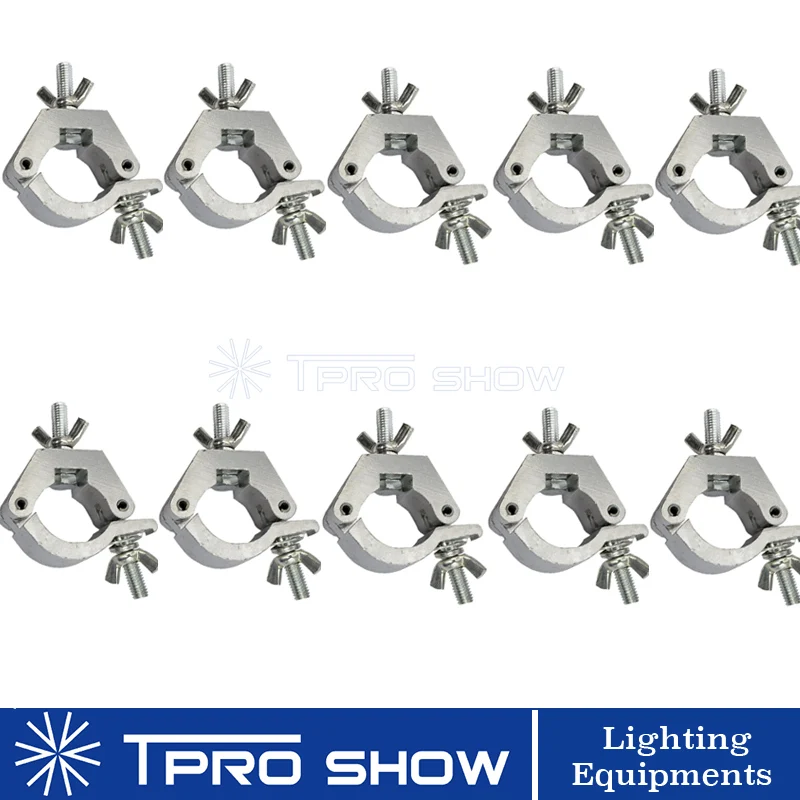 

10piece Dj Light Clamp Aluminum Hoook O Clamp Lighting Accessory For Moving Head Stage Lighing Effect Truss
