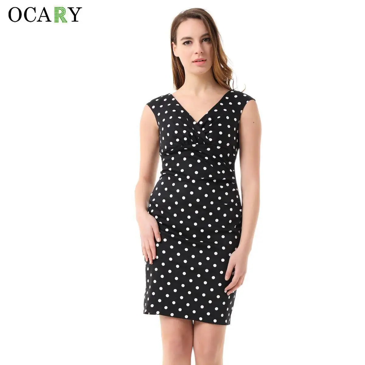 classic polka dot dress