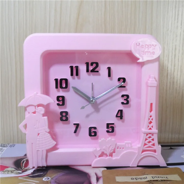 Creative Bedside Alarm Clock Fashion Simple Lazy Small Alarm Clocks