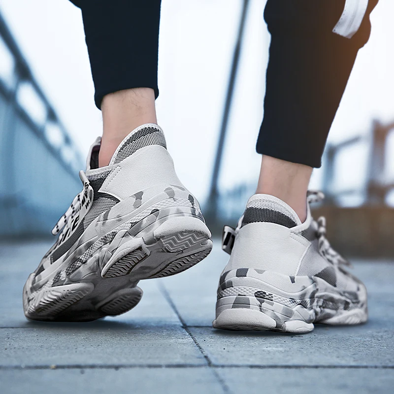 

2019 New Casual Shoes Men Breathable Autumn Summer Mesh Shoes Sneakers Fashionable Breathable Lightweight Movement Shoes C4