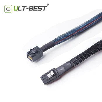 

ULT-BEST Internal Mini SAS 36Pin SFF-8087 to SFF-8643 Cable Mini SAS SFF-8643 to Mini SAS 36Pin SFF-8087 HD Cables 0.5M