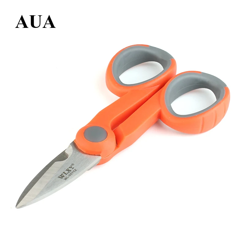 Free shippingFTTH cold tool Kevlar fiber pigtail jumper scissors scissors cashmere fiber aramid scissors