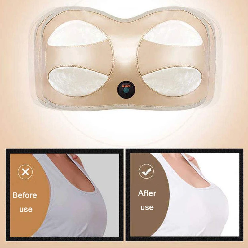 Электрический бюстгальтер для груди массажер груди массажное устройство для предотвращения обвисания и увеличения размера груди для ухода за грудью