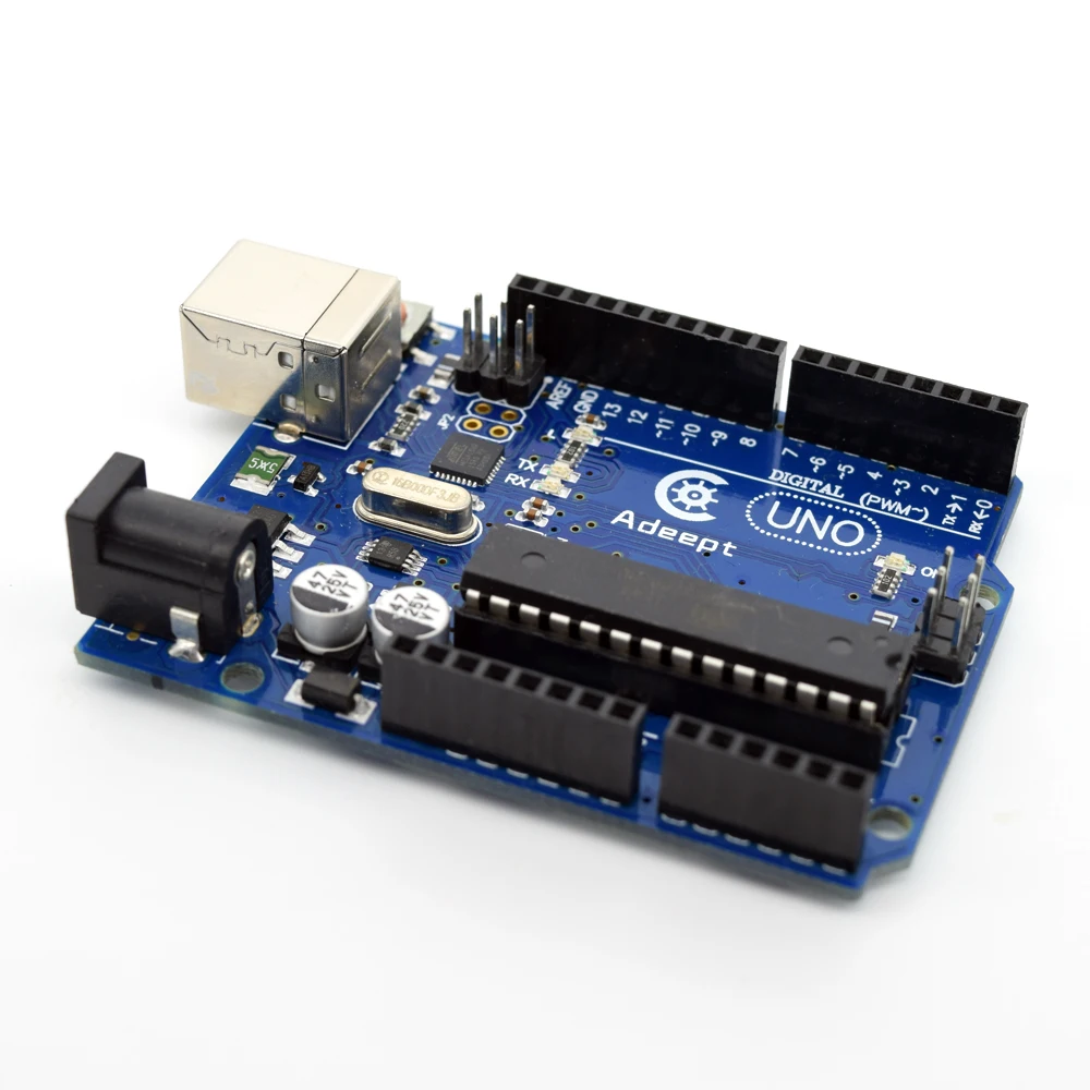 Плата Adeept Новинка Arduino UNO R3 плата ATmega328P ATmega16U2 Бесплатный USB кабель для бесплатная