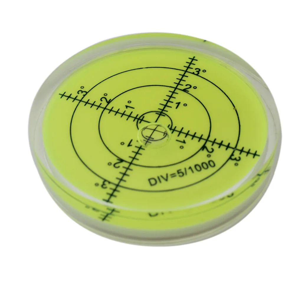 

Spirit Bubble level Degree Mark Surface Circular Level Bubble for Round Measuring Tool