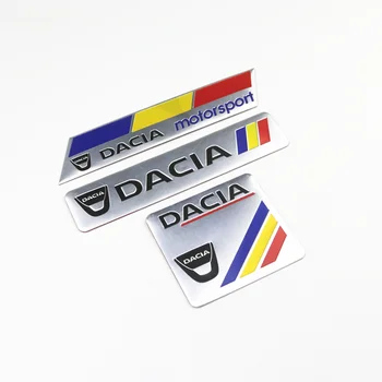 

Car Decoration Stickers Logo 3D Aluminium Emblem Badge Decal For Dacia Lodgy 2 Mcv Sandero Duster Logan Sandero