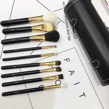 

Brand 9pcs Makeup Brushes Set with Holder Powder Foundation Eyeshadow Make Up Brushes Cosmetics Soft Synthetic Hair Brush