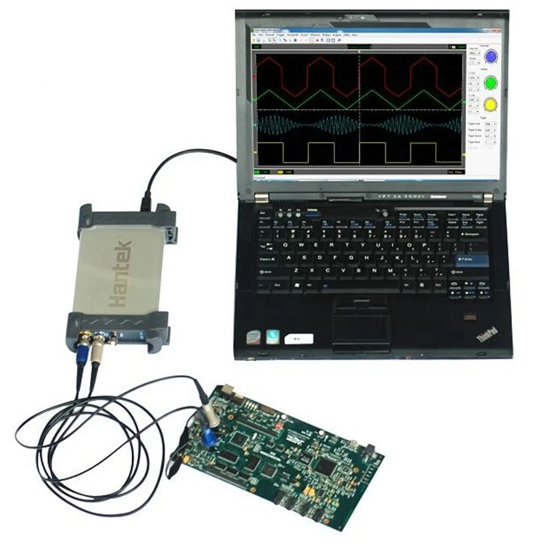Hantek 6022BE Oscilloscope 2Channels PC-Based USB Digital Storag 20MHz 48MSa/s With 2.0 Interface For Notebook Computer | Инструменты