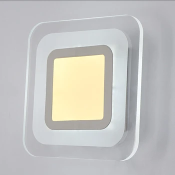 

LED Wall Lights AC85-265V Living Room Bedroom/corridor Acrylic Ceiling Lamps Indoor Wall Lamp Modern Home Lighting Wall Mounted