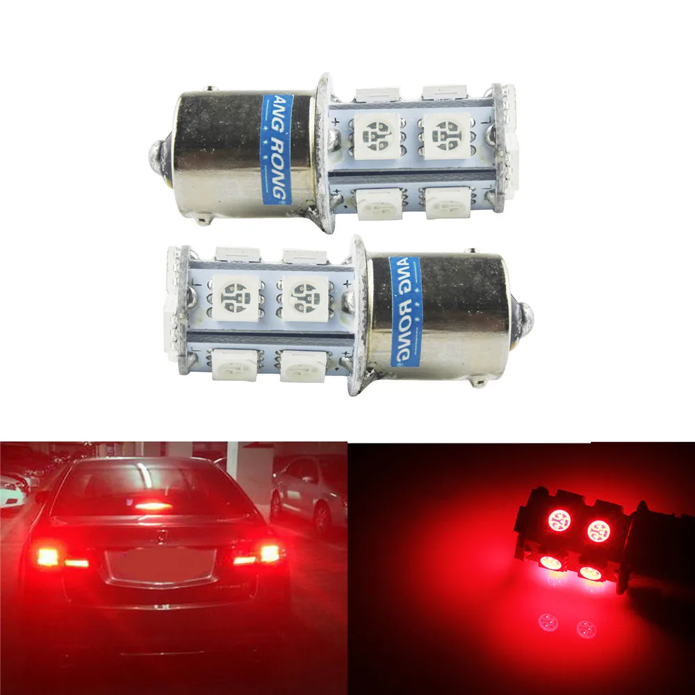 ANGRONG 2 шт. 1156 BA15s R10W 13 SMD СВЕТОДИОДНЫЙ боковый светильник стоп сигнал поворота лампа