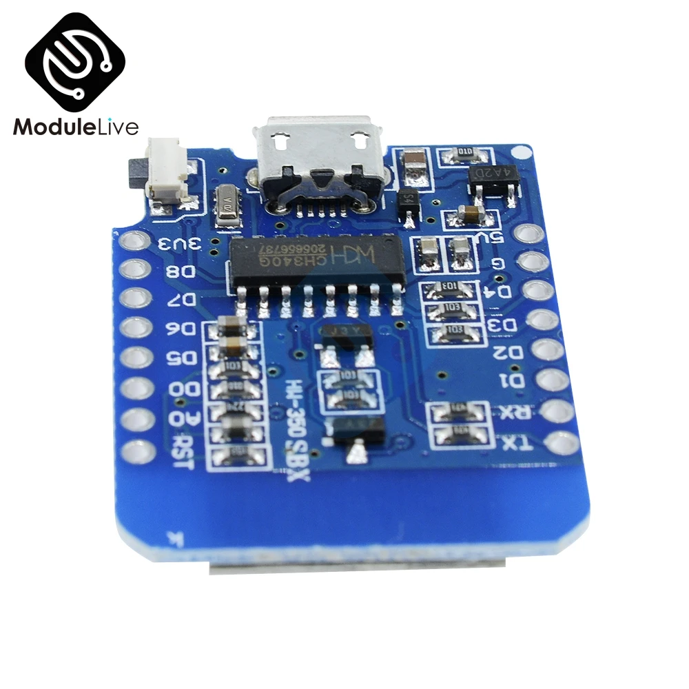 ESP8266 ESP-12 ESP-12F CH340G CH340 V2 USB WeMos D1 мини WI-FI макетная плата D1 мини NodeMCU IOT доска 3,3 V с булавками