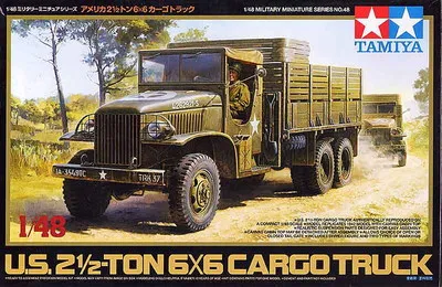Tamiya 32548 1/48 США 2 5-тонна 6X6 грузовик Военная сборка модель AFV строительные комплекты