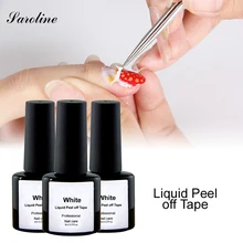 Saroline Finger Skin Protected Glue Peel Off Liquid Nail Art Tape Latex Palisade For Easy Clean Base Gel Coat Care Manicure