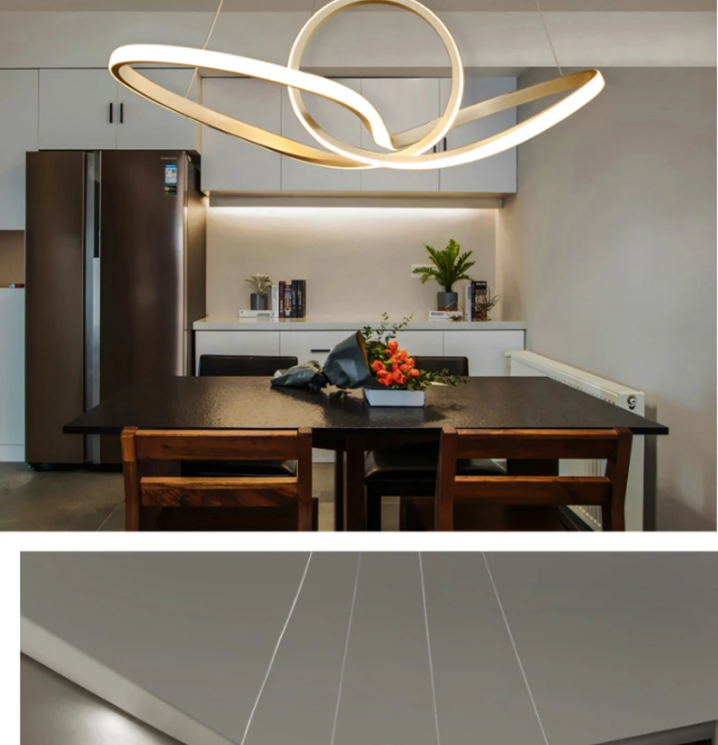 Современная светодиодная Люстра для гостиной, столовой, кухни, комнаты, lampadari mercni a sospensione, AC85-265V, подвесная люстра