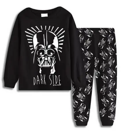 Style 23 Пижамный костюм детский пижамный комплект с героями мультфильмов для мальчиков, рубашка с длинными рукавами+ штаны детская одежда из 2 предметов - Цвет: Style 23