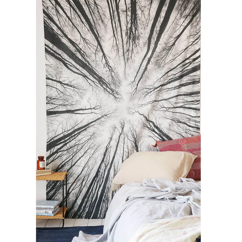 

Wall Hangings Geometric Printed Tapestry Mandala Bohemia Polyester Tapestry Indian Bedding Sheet Sofa Large Cover 210x150cm