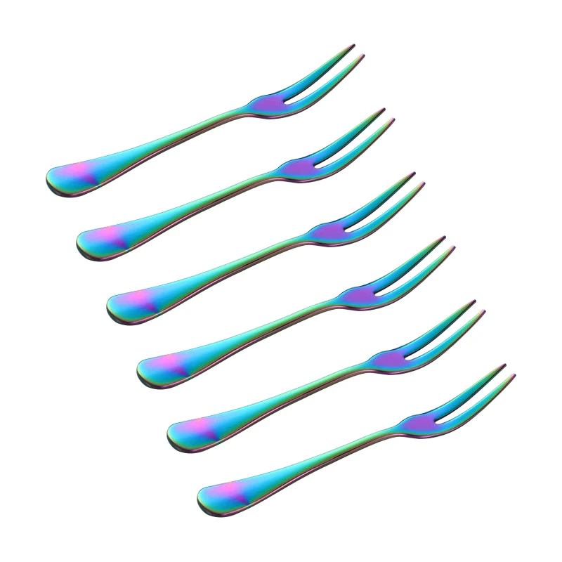 fruit fork spoon set  (2)