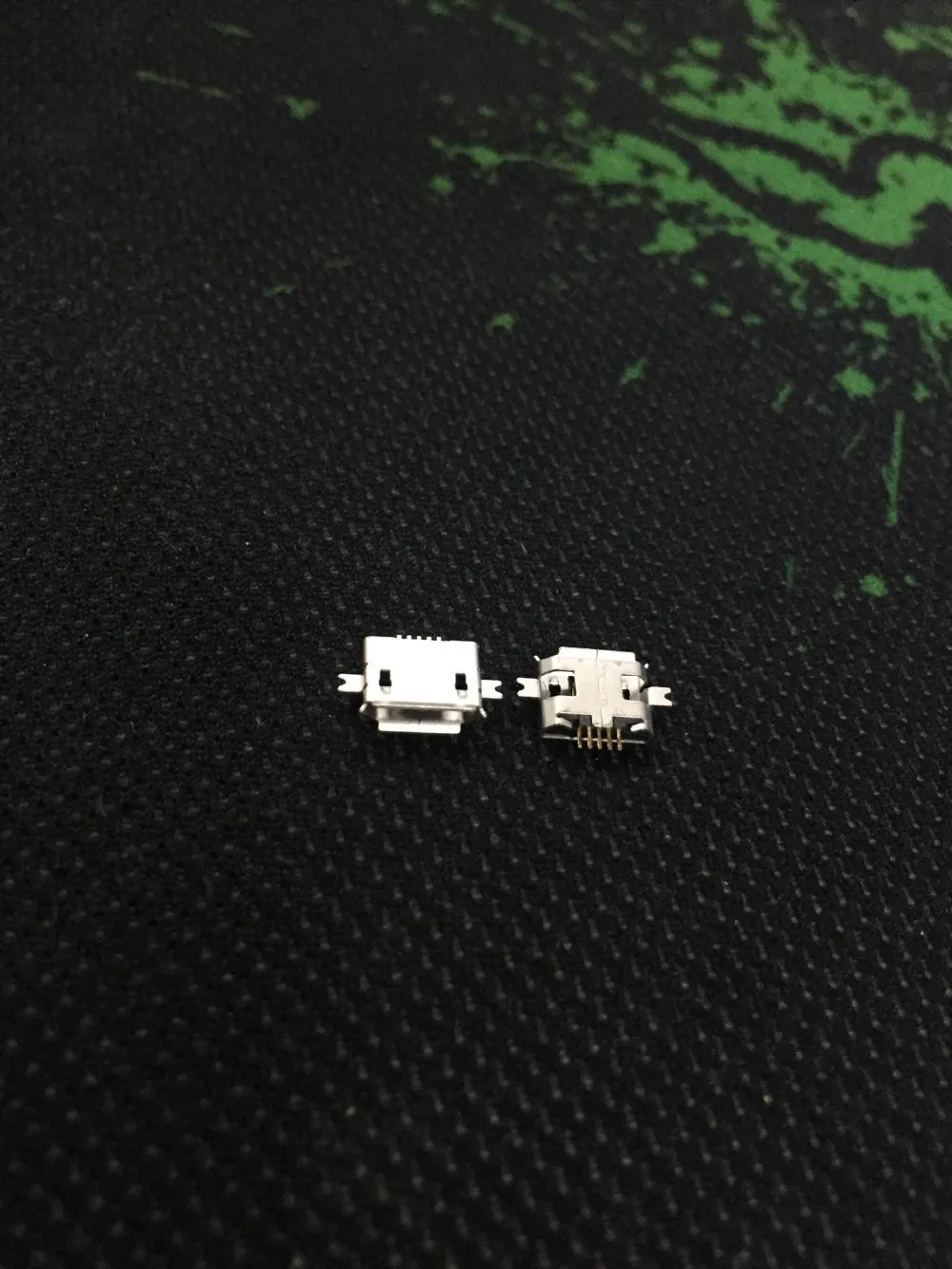 10 шт. разъем Micro тяжелые пластины 1 0 SMD 2 фута мини usb 5 P гнездовой планшет зарядное