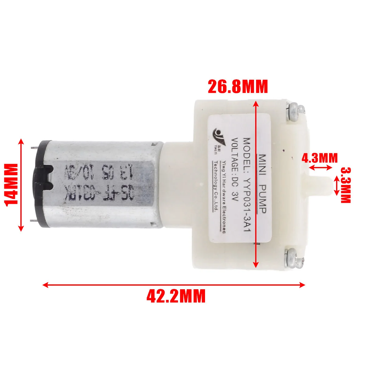 DC3V Mini Vacuum Air Pump Micro-Pressure Oxygen Pump For Aquarium Fish Tank Medical Equipment