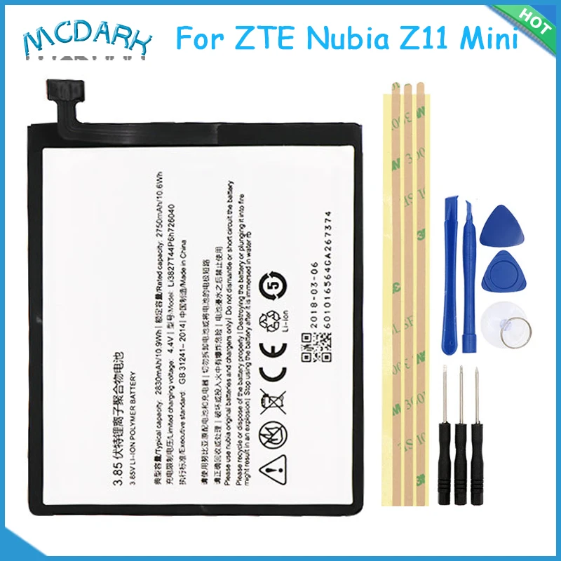 Li3827T44P6h726040 Battery For ZTE Nubia Z11 Mini NX529J