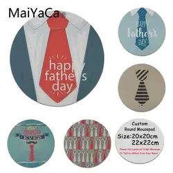 MaiYaCa забавные Счастливый Отец День галстук высокого Скорость новый коврик новые персонализированные коврик для печати