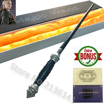 Новинка, 35 см, высокое качество, волшебная палочка Severus Snape с подарочной коробкой, Коллекция игр для косплея, палочка, серия Harry Stick, игрушки - Цвет: Narcissa