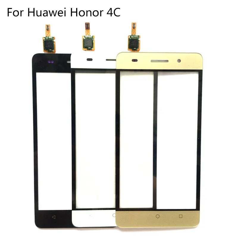 100 Working New 4C Sensor Glass Panel Touch Screen Digitizer For Huawei Honor 4C Mobile Phone