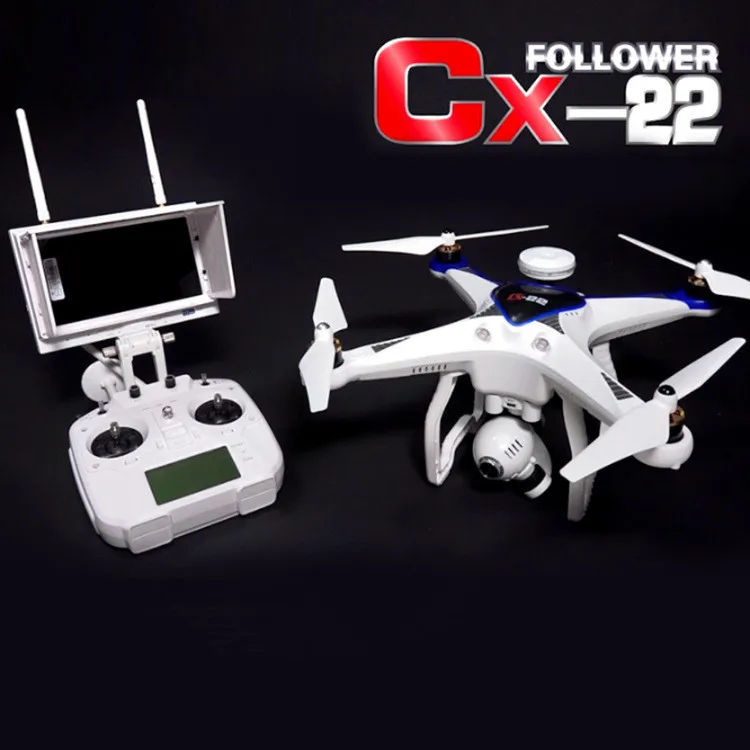 

Cheerson CX22 CX-22 Follower 5.8G Dual GPS FPV With 1080P Camera Quadcopter RTF